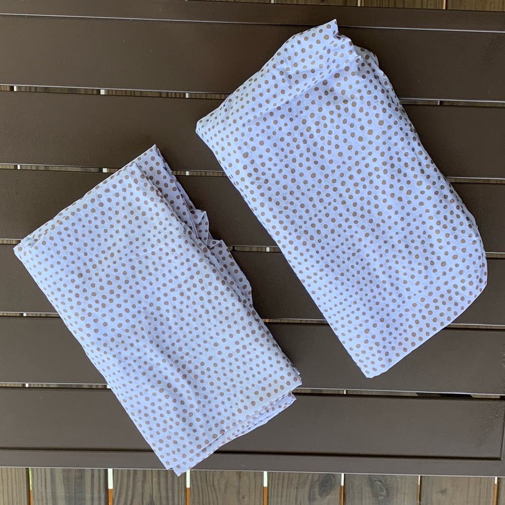 Pottery Barn Crib Sheets set of 2